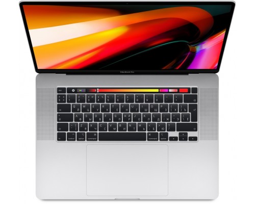 Ноутбук 16-inch MacBook Pro with Touch Bar: 2.3GHz 8-core Intel Core i9 (TB up to 4.8GHz)/16GB/1TB SSD/AMD Radeon Pro 5500M with 4GB of GDDR6 - Silver