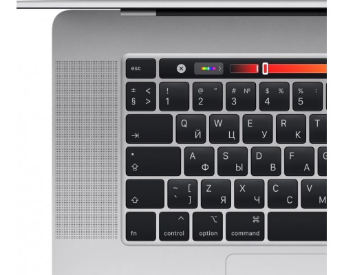 Ноутбук 16-inch MacBook Pro with Touch Bar: 2.3GHz 8-core Intel Core i9 (TB up to 4.8GHz)/16GB/1TB SSD/AMD Radeon Pro 5500M with 4GB of GDDR6 - Silver