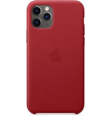 Чехол iPhone 11 Pro Leather Case - (PRODUCT)RED                                                                                                                                                                                                           