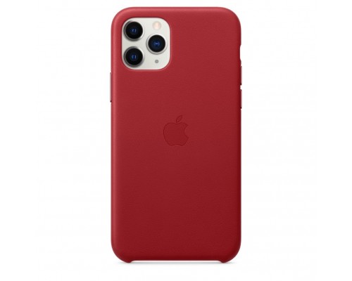 Чехол iPhone 11 Pro Leather Case - (PRODUCT)RED