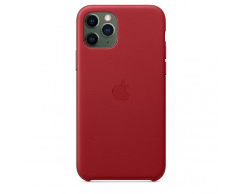 Чехол iPhone 11 Pro Leather Case - (PRODUCT)RED