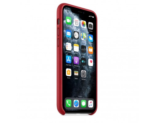 Чехол iPhone 11 Pro Leather Case - (PRODUCT)RED