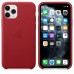 Чехол iPhone 11 Pro Leather Case - (PRODUCT)RED