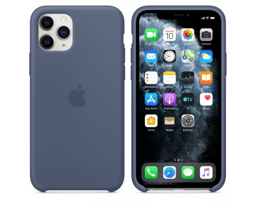 Чехол iPhone 11 Pro Silicone Case - Alaskan Blue