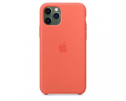 Чехол iPhone 11 Pro Silicone Case - Clementine (Orange)