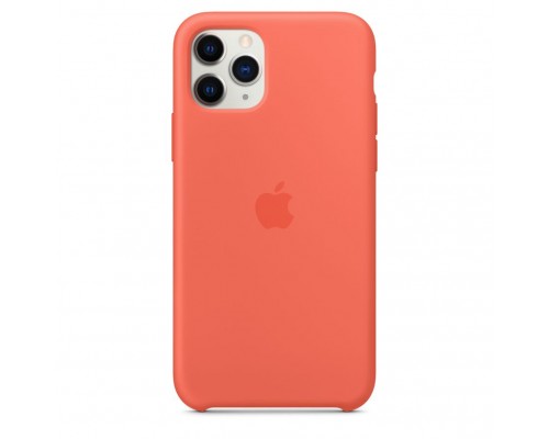 Чехол iPhone 11 Pro Silicone Case - Clementine (Orange)