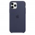 Чехол iPhone 11 Pro Silicone Case - Midnight Blue