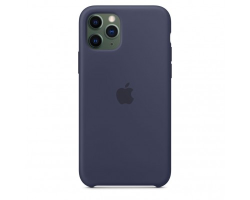 Чехол iPhone 11 Pro Silicone Case - Midnight Blue