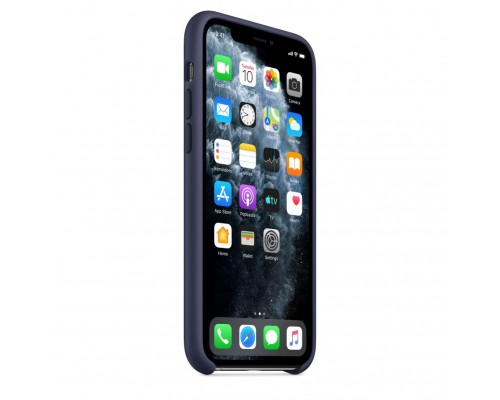 Чехол iPhone 11 Pro Silicone Case - Midnight Blue