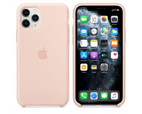 Чехол iPhone 11 Pro Silicone Case - Pink Sand