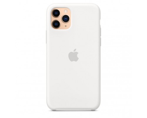 Чехол iPhone 11 Pro Silicone Case - White