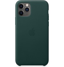 Чехол iPhone 11 Pro Leather Case - Forest Green                                                                                                                                                                                                           