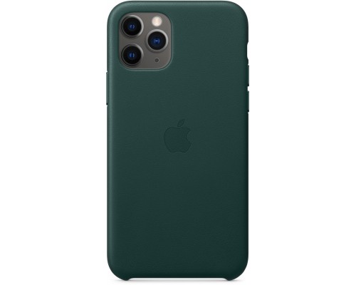 Чехол iPhone 11 Pro Leather Case - Forest Green