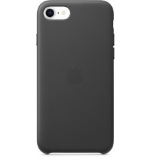 Чехол iPhone SE Leather Case - Black                                                                                                                                                                                                                      