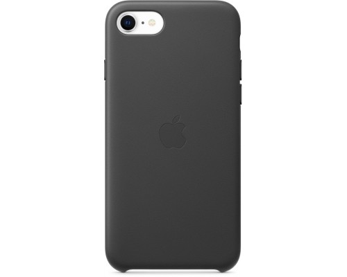 Чехол iPhone SE Leather Case - Black