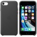 Чехол iPhone SE Leather Case - Black