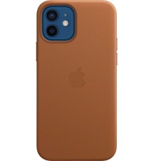 Чехол iPhone 12 | 12 Pro Leather Case with MagSafe - Saddle Brown                                                                                                                                                                                         