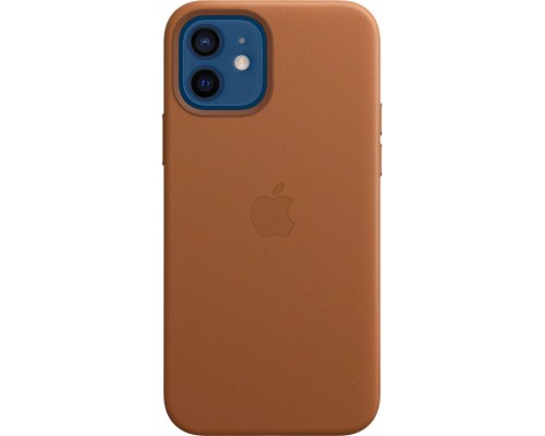 Чехол iPhone 12 | 12 Pro Leather Case with MagSafe - Saddle Brown