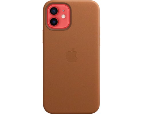 Чехол iPhone 12 | 12 Pro Leather Case with MagSafe - Saddle Brown