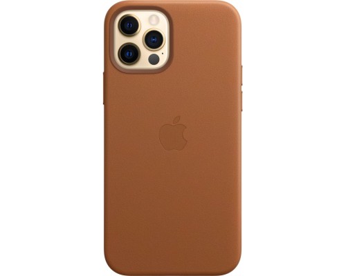 Чехол iPhone 12 | 12 Pro Leather Case with MagSafe - Saddle Brown