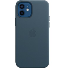 Чехол iPhone 12 | 12 Pro Leather Case with MagSafe - Baltic Blue                                                                                                                                                                                          