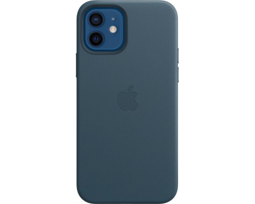 Чехол iPhone 12 | 12 Pro Leather Case with MagSafe - Baltic Blue