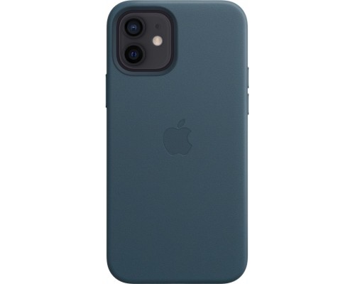 Чехол iPhone 12 | 12 Pro Leather Case with MagSafe - Baltic Blue