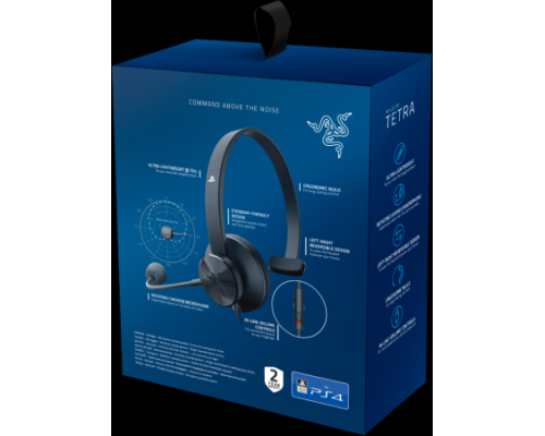 Гарнитура Razer Tetra for PS4 – Console Chat Headset - EU Packaging