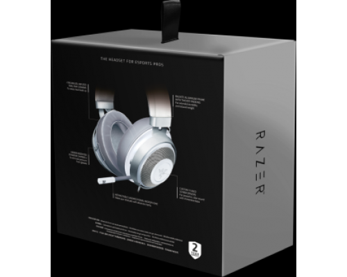 Гарнитура Razer Kraken - Multi-Platform Wired Gaming Headset - Mercury- FRML Packaging