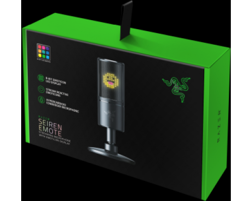Микрофон Razer Seiren Emote – Microphone with Emoticons - FRML Packaging