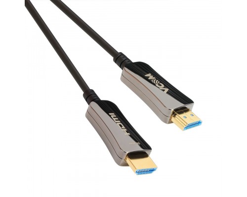 Активный оптический кабель HDMI 19M/M,ver. 2.0, 4K@60 Hz 30m VCOM D3742A-30M