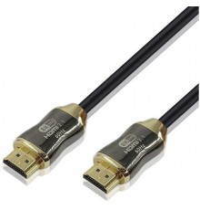 Кабель HDMI 19M/M,ver. 2.1, 8K@60 Hz 1.5m метал разъемы, нейлоновая оплетка Telecom TCG300-1.5M                                                                                                                                                           