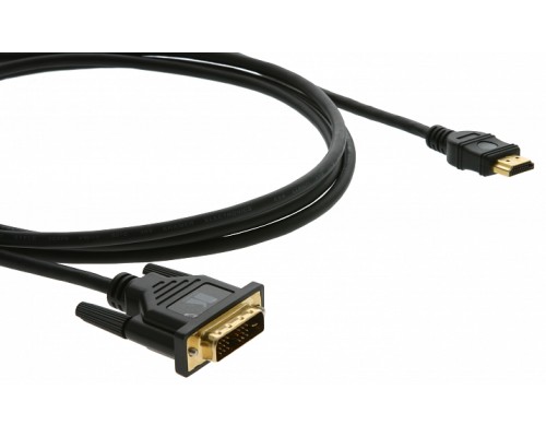 Кабель HDMI-DVI (Вилка - Вилка), 0,9 м