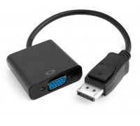Переходник 0.20m DisplayPort/VGA v1.2 20M/15F Greenconnect серия Greenline GCR-CVDP11                                                                                                                                                                     