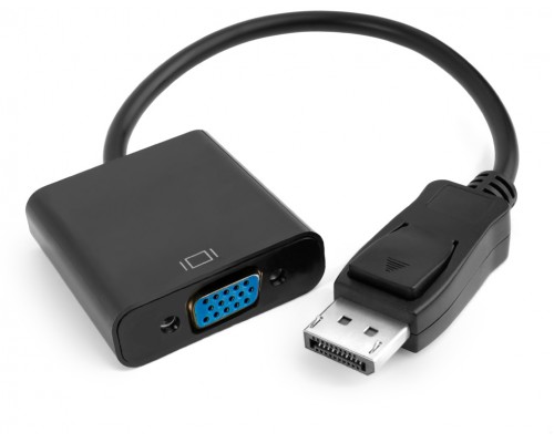 Переходник 0.20m DisplayPort/VGA v1.2 20M/15F Greenconnect серия Greenline GCR-CVDP11