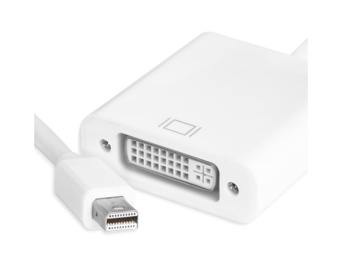 Адаптер-переходник Greenconnect Apple mini DisplayPort 20M > DVI 24+5F, GCR-MDP2DVI