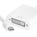 Адаптер-переходник Greenconnect Apple mini DisplayPort 20M > DVI 24+5F, GCR-MDP2DVI