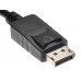 Адаптер-переходник Telecom DisplayPort (Male) - HDMI (Female) 4K@60Hz, 0.2 метра, чёрный (TA555)