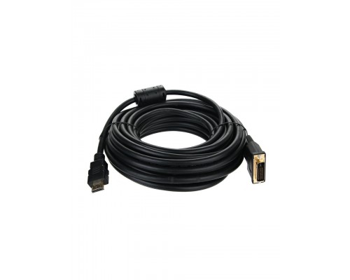 Кабель HDMI to DVI-D Dual Link (19M -25M) 10м, 2 фильт