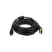 Кабель HDMI to DVI-D Dual Link (19M -25M) 10м, 2 фильт