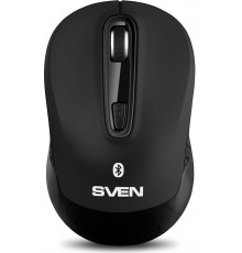 Беспроводная мышь SVEN RX-575SW чёрная (бесш. кл., Bluetooth, 2,4 GHz, 3+1кл. 800-1600DPI, блист.)                                                                                                                                                        