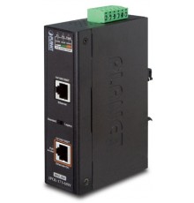 Инжектор IP30, Industrial Single-Port 10/100/1000Mbps 802.3bt PoE++ Injector (60 Watts, Legacy mode support, PoE Usage LED, -40 to 75 C)                                                                                                                  