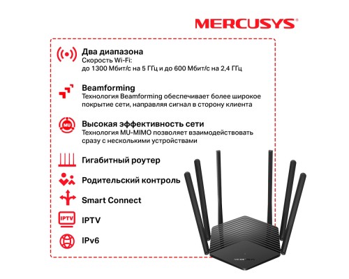 WiFi Роутер AC1900 Dual Band Wireless Gigabit Router