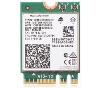 Сетевой адаптер Intel Wi-Fi 6E AX210 (Gig+), 2230, 2x2 AX R2 (6GHz)+BT, vPro, 999LWX                                                                                                                                                                      