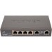 Коммутатор PLANET 4-Port 10/100/1000T 802.3at POE + 2-Port 10/100/1000T Desktop Switch (55W POE Budget, External Power Supply)