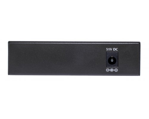 Коммутатор PLANET 4-Port 10/100Mbps 802.3af/at POE + 1-Port 10/100MBPS Desktop Switch (60W POE Budget, External Power Supply)