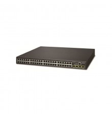 Коммутатор PLANET IPv4/IPv6, 48-Port 10/100/1000Base-T  + 4-Port 100/1000MBPS SFP L2/L4 /SNMP Manageable Gigabit Ethernet Switch                                                                                                                          