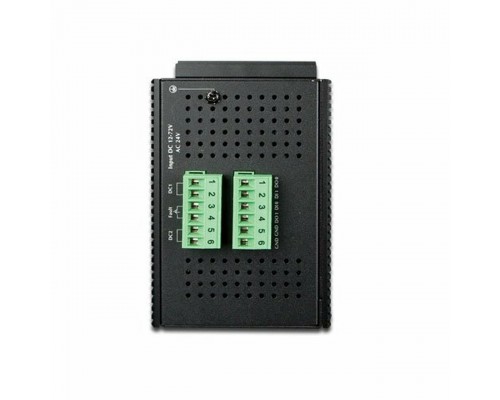 Коммутатор IP30 Industrial 8* 1000TP + 4* 100/1000F SFP Full Managed Ethernet Switch (-40 to 75 degree C, 2*DI, 2*DO, 12V-72VDC IN), ERPS Ring, 1588