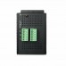 Коммутатор IP30 Industrial 8* 1000TP + 4* 100/1000F SFP Full Managed Ethernet Switch (-40 to 75 degree C, 2*DI, 2*DO, 12V-72VDC IN), ERPS Ring, 1588