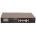 Коммутатор PLANET 8-Port 10/100/1000T 802.3at PoE + 2-Port 10/100/1000T Desktop Switch with LCD PoE Monitor (120W PoE Budget, Standard/VLAN/Extend mode)